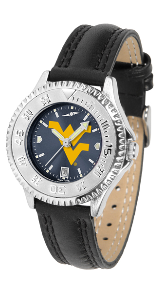 Ladies' West Virginia Mountaineers - Competitor AnoChrome Watch 