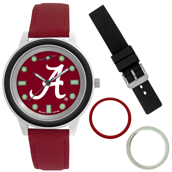 Lids Louisville Cardinals Competitor Steel AnoChrome Watch - Red